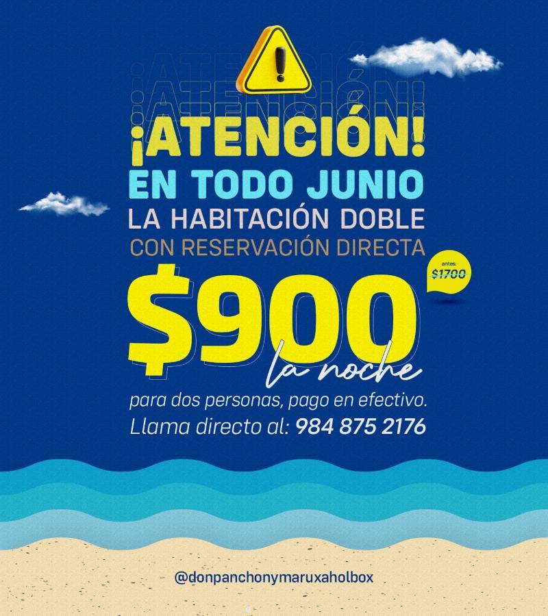 Don Panchon Y Maruxa Hotel Ilha Holbox Exterior foto